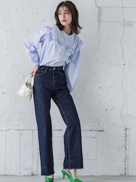 「SUGAR BISKET（シュガービスケット）のアイテム」を使った、SUGAR BISKETさん（レディース・163cm）の春コーディネート