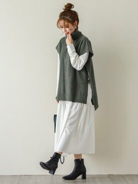 SUGAR BISKETさん（レディース・163cm）の秋コーディネート