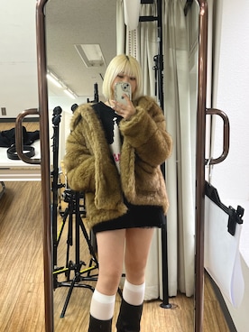 「アイテム（その他アウター）」を使った、ささかまさん（レディース・165cm）の秋コーディネート