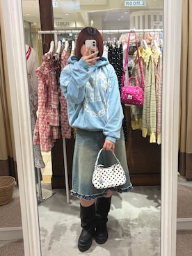 「RePRODUCTION LABEL（リプロダクションレーベル）のアイテム」を使った、ささかまさん（レディース・165cm）の春コーディネート