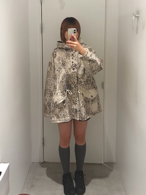 ANTI WARP /アンチワープ】デニムスモッグフーディジャケット（デニム