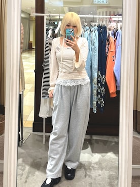 「ドット柄」｜ささかまさん（レディース・165cm）の秋コーディネート