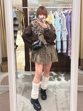 「GRAIN（グレイン）のアイテム」を使った、ささかまさん（レディース・165cm）の冬コーディネート