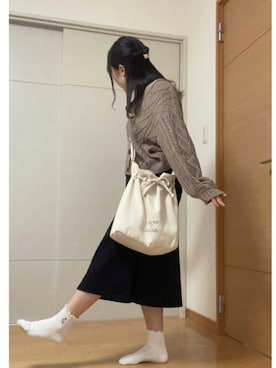 「紅葉コーデ」｜「アイテム（その他）」を使った、ぽ っ く る 。さん（レディース・157cm）の秋コーディネート