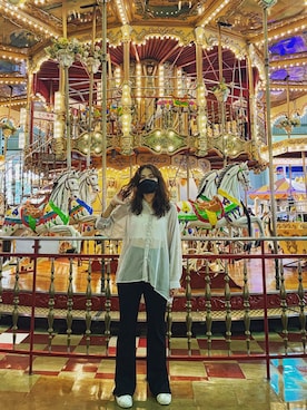 「oversize」｜ロンロンさん（レディース・170cm）の夏コーディネート