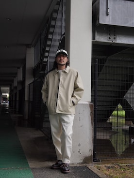 「schott（ショット）のSchott/ショット/TC PAINTER PANTS/ペインターパンツ（その他パンツ）」を使った、まさきよさん（メンズ・176cm）の秋コーディネート