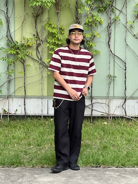 まさきよさん（メンズ・176cm）の夏コーディネート