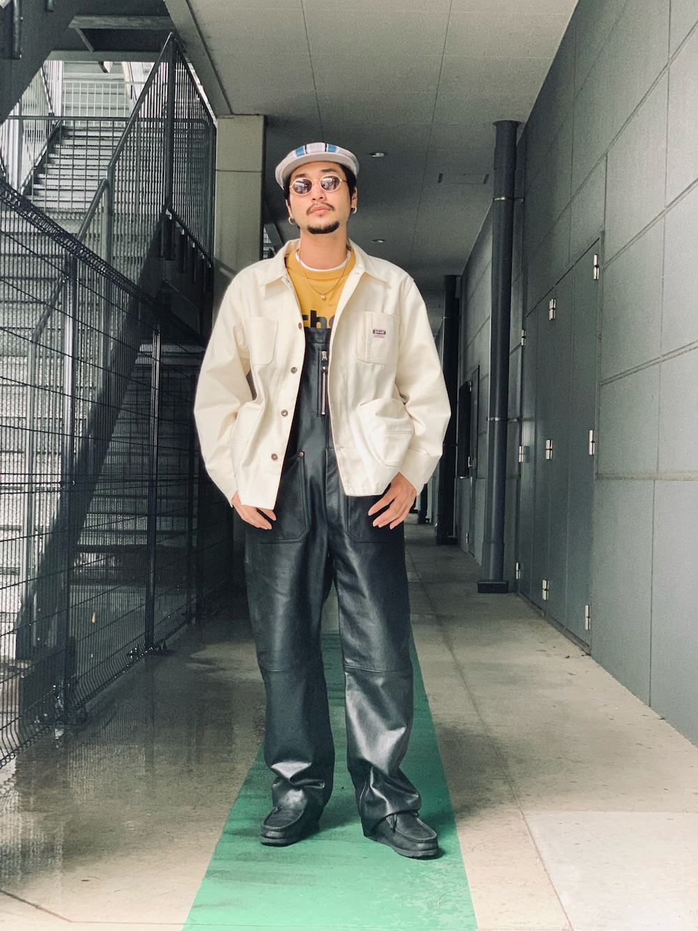 Schott/ショット/BUFFALO LEATHER OVERALL/バッファロー レザー