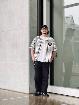 まさきよさん（メンズ・176cm）の夏コーディネート