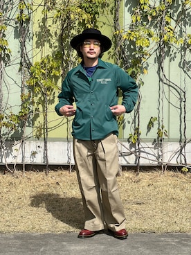 まさきよさん（メンズ・176cm）の春コーディネート