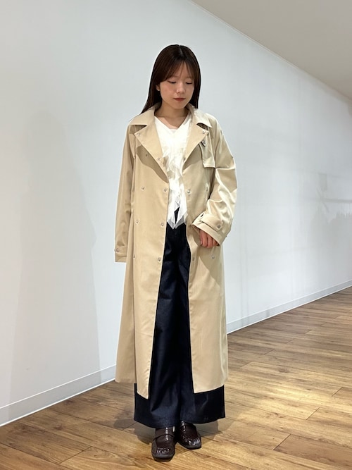 セール】『撥水/防花粉』SKINProofトレンチコート（トレンチコート
