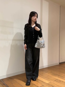 「アイテム（スリッポン）」を使った、wakanaさん（レディース・158cm）の夏コーディネート