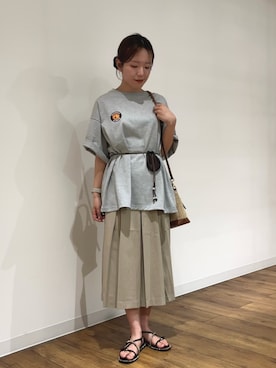 wakanaさん（レディース・158cm）の夏コーディネート