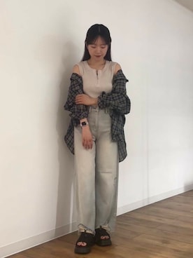 wakanaさん（レディース・158cm）の夏コーディネート