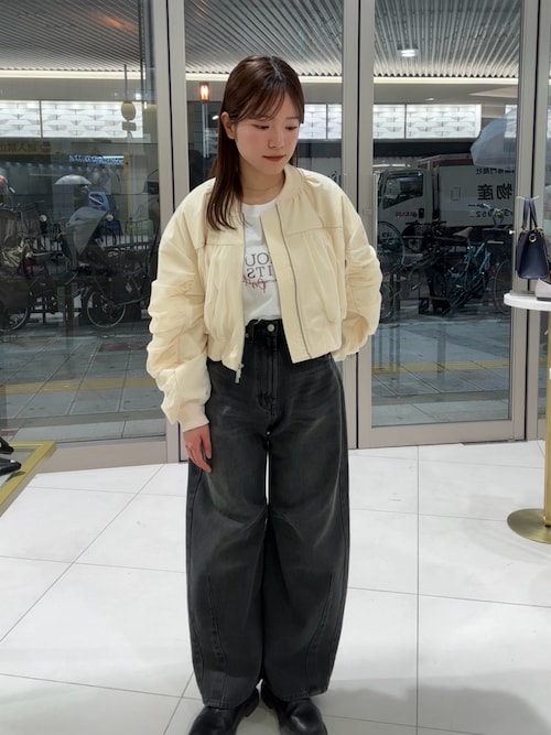 チュールレイヤードブルゾン SENSE OF PLACE by URBAN RESEARCH ブルゾン アウター チュール