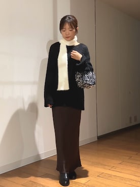 「アイテム（ファッション雑貨）」を使った、wakanaさん（レディース・158cm）の秋コーディネート