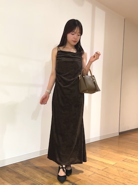 「アイテム（キャミソール）」を使った、wakanaさん（レディース・158cm）の夏コーディネート