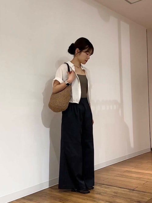 セール】クロップドバルーンブラウス（シャツ/ブラウス）｜SENSE OF