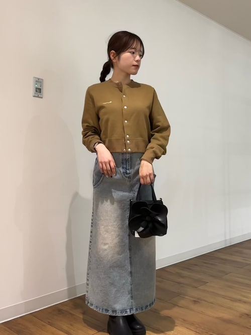 別注』CHAMPION×SENSE OF PLACE スウェットカーディガン（カーディガン