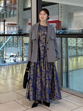 Ray BEAMSさん（レディース・153cm）の冬コーディネート