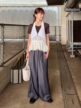 Ray BEAMSさん(レディース・160cm)の夏コーディネート