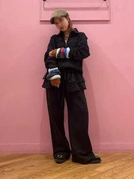 Ray BEAMSさん(レディース・155cm)の冬コーディネート