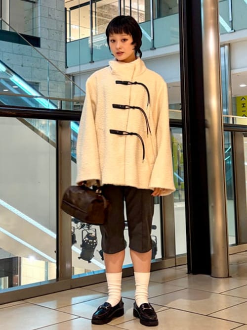 セール】シャギー トグルボタン ハーフ コート（その他アウター）｜Ray