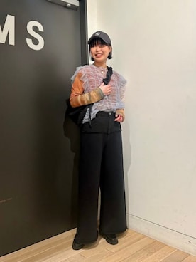 Ray BEAMSさん（レディース・159cm）の冬コーディネート