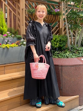 Ray BEAMSさん（レディース・152cm）の夏コーディネート