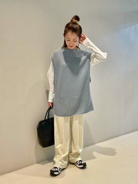 Ray BEAMSさん（レディース・158cm）の夏コーディネート