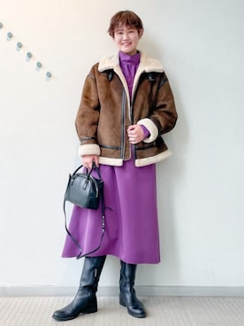 Ray BEAMSさん（レディース・165cm）の秋コーディネート