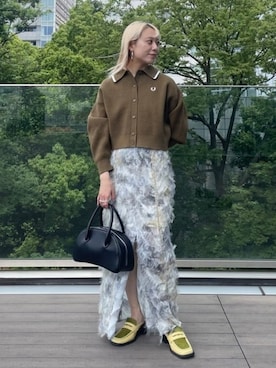 Ray BEAMSさん（レディース・154cm）の秋コーディネート