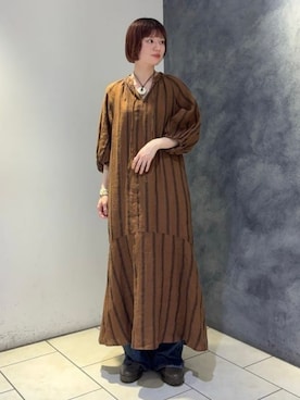 「Ray BEAMS（レイビームス）のアイテム（アクセサリー）」を使った、Ray BEAMSさん（レディース・163cm）の春コーディネート