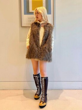 Ray BEAMSさん(レディース・152cm)の秋コーディネート