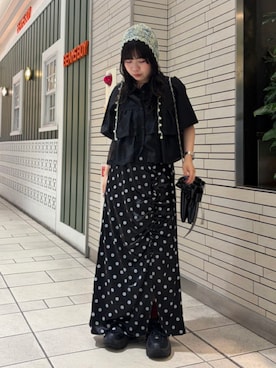 「Ray BEAMS（レイビームス）のアイテム」を使った、Ray BEAMSさん（レディース・149cm）の夏コーディネート