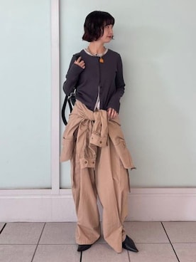 「Ray BEAMS（レイビームス）のアイテム」を使った、Ray BEAMSさん（レディース・163cm）の秋コーディネート