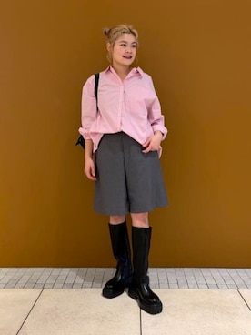 Ray BEAMSさん（レディース・156cm）の春コーディネート