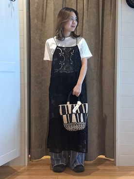 Ray BEAMSさん（レディース・155cm）の夏コーディネート
