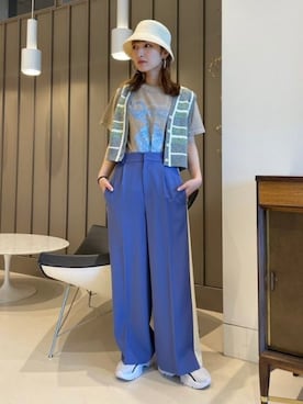 Ray BEAMSさん（レディース・163cm）の春コーディネート