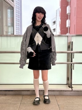 Ray BEAMSさん（レディース・155cm）の秋コーディネート