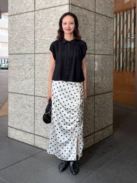 「Ray BEAMS（レイビームス）のアイテム」を使った、Ray BEAMSさん（レディース・168cm）の夏コーディネート