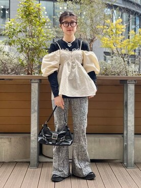 Ray BEAMSさん（レディース・158cm）の春コーディネート