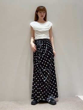 「Ray BEAMS（レイビームス）のアイテム」を使った、Ray BEAMSさん（レディース・157cm）の夏コーディネート