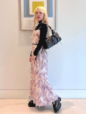 Ray BEAMSさん（レディース・152cm）の夏コーディネート