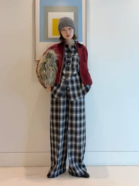 Ray BEAMSさん(レディース・163cm)の冬コーディネート