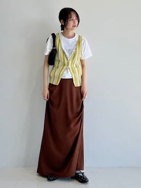 Ray BEAMSさん（レディース・162cm）の冬コーディネート