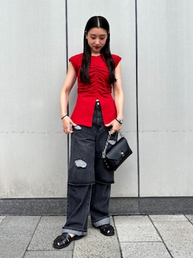 Ray BEAMSさん（レディース・160cm）の夏コーディネート