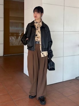 Ray BEAMSさん（レディース・163cm）の春コーディネート