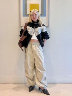 Ray BEAMSさん（レディース・152cm）の春コーディネート