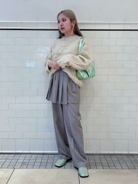 Ray BEAMSさん（レディース・152cm）の秋コーディネート